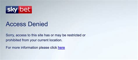 can i use sky bet abroad